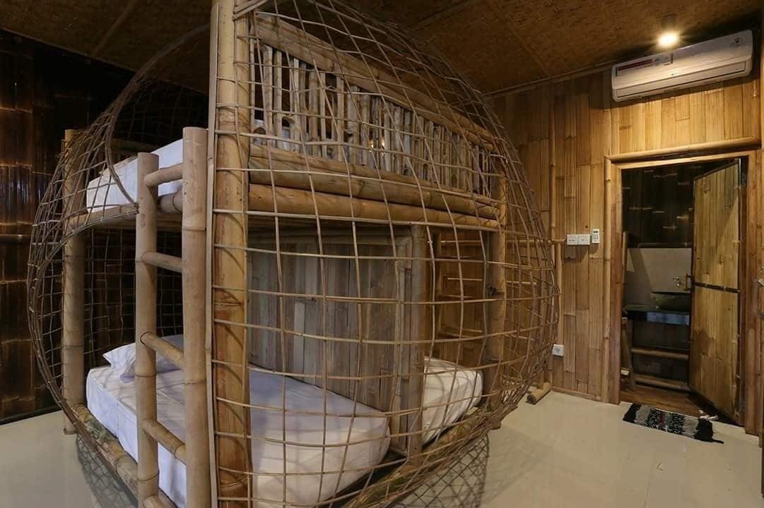 Luxury Bamboo Hostel Lodtunduh Екстериор снимка